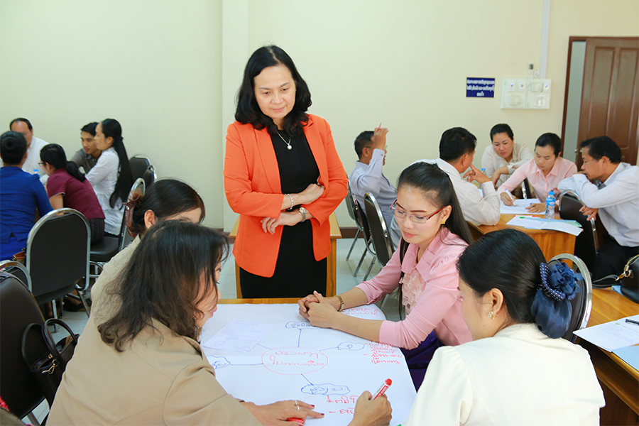 Tập huấn đào tạo cán bộ nguồn trong lãnh đạo và quản lý giáo dục