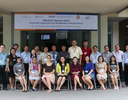 Tập huấn về Quản lý và Lãnh đạo giáo dục Đại học (Unilead Việt Nam)