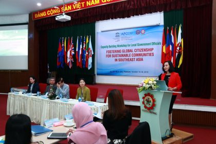 Capacity-Building Workshop for Local Government Officials on “Fostering Global Citizenship for Sustainable Communities in the Southeast Asia”