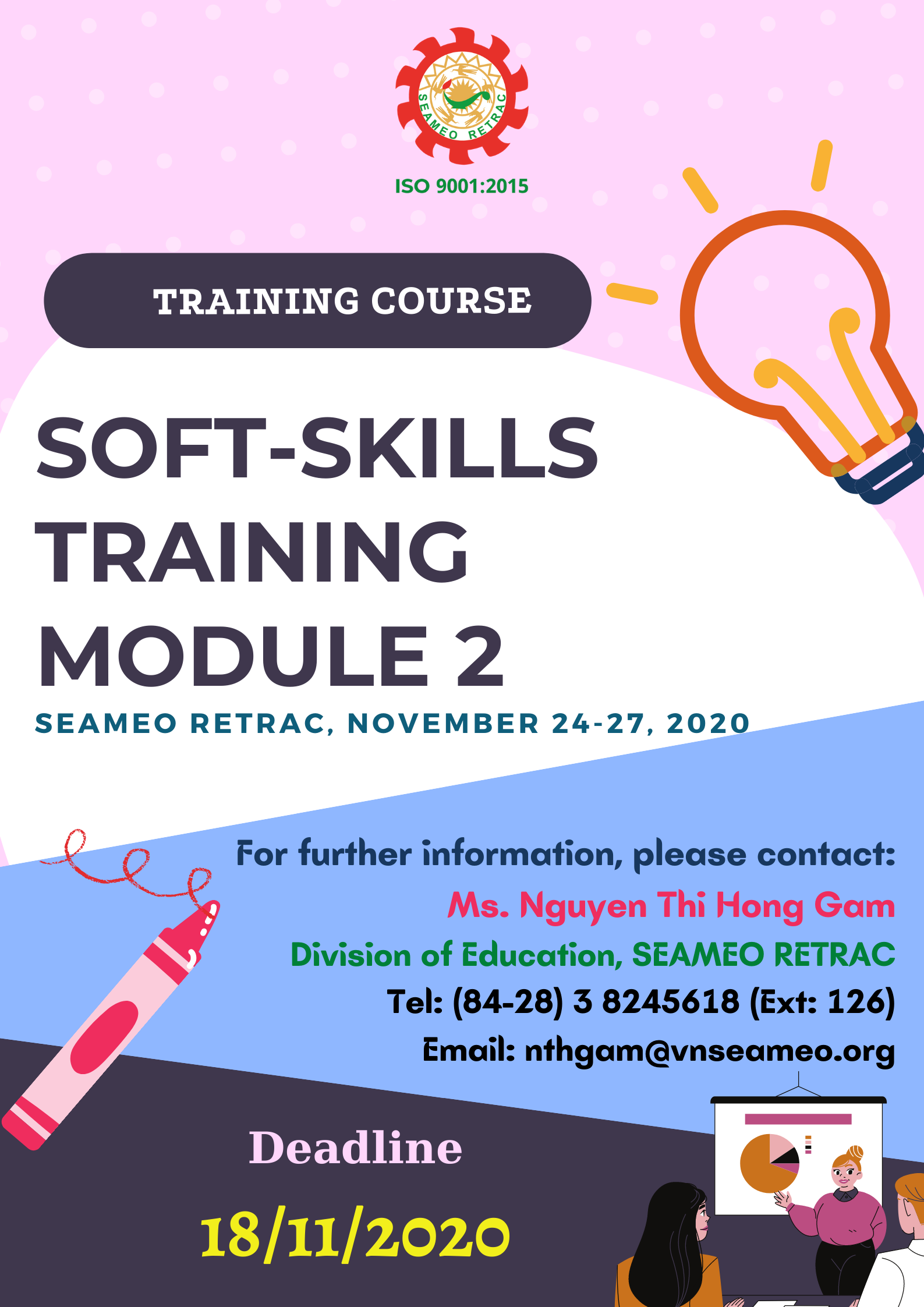 Training course on “Soft-Skills Training – Module 2”