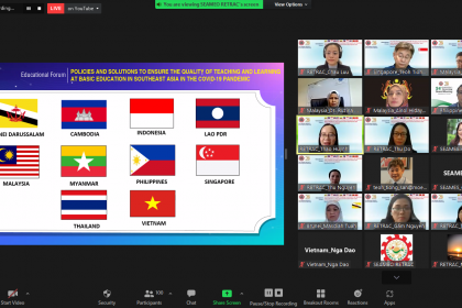 Virtual Educational Forum on “Policies and solutions to ensure the quality of teaching and learning at basic education in Southeast Asia in the COVID-19 Pandemic”