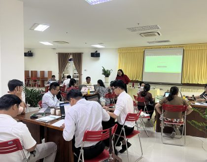 Training course on “AI Applications in Teaching and Research” for Tra Vinh University