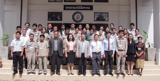 Tập huấn về Nâng cao năng lực cho các cán bộ tập huấn lãnh đạo và quản lý giáo dục tại Lào
