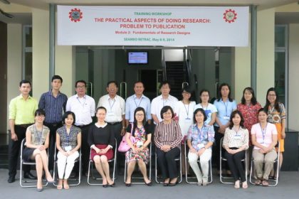 Khóa tập huấn nghiên cứu khoa học "Các khía cạnh ứng dụng của công tác nghiên cứu khoa học: Từ xác định vấn đề đến công bố kết quả nghiên cứu", module 2 - Thiết kế nghiên cứu