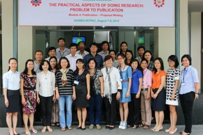 Training Workshop on "The Practical Aspects of Doing Research: Problem to Publication", Module 4 – Publication - Proposal Writing