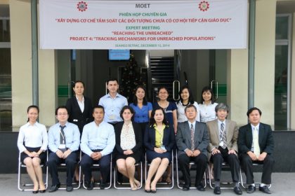 Expert Meeting on “Tracking Mechanism for Unreached Populations”