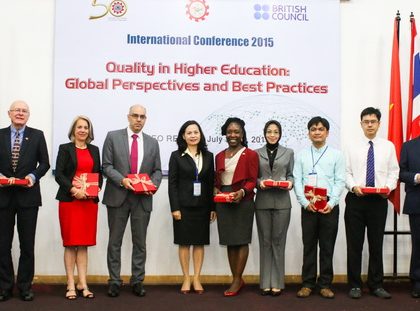 In cooperation with British Council Vietnam, SEAMEO RETRAC successfully organized the International Conference in “Quality in Higher Education: Global Perspectives and Best Practices” on July 30-31, 2015, at the Center’s premises.