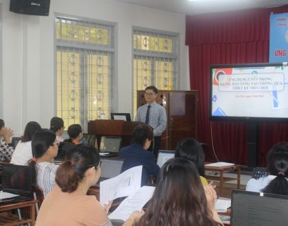 Training course on “ICT Applications in Gamification on Creative Teaching”, Can Tho