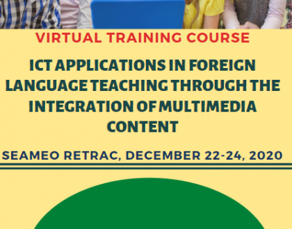 Virtual training course on “Information Communication Technologies (ICT) Applications in Foreign Language Teaching through the Integration of Multimedia Content”