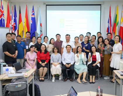 Training course on Data analysis in research