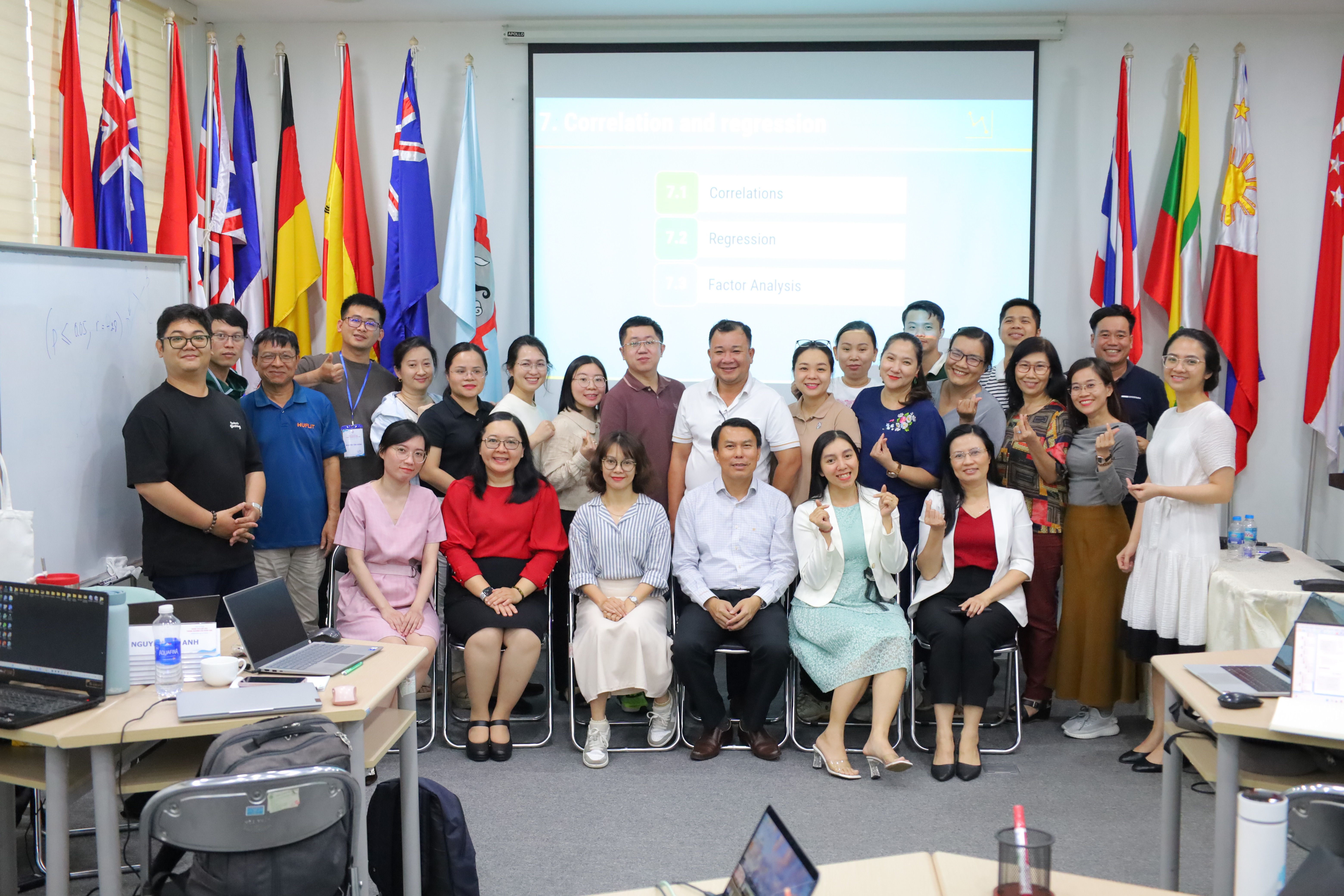 Training course on Data analysis in research