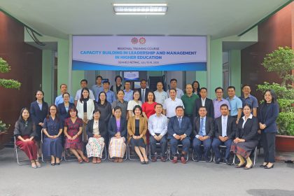 Regional training course on Capacity building in leadership and management in higher education