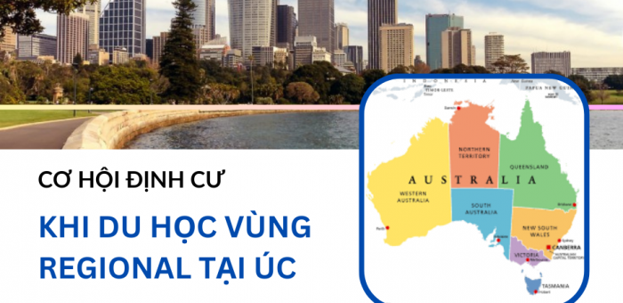 CƠ HỘI ĐỊNH CƯ KHI DU HỌC VÙNG REGIONAL CỦA ÚC